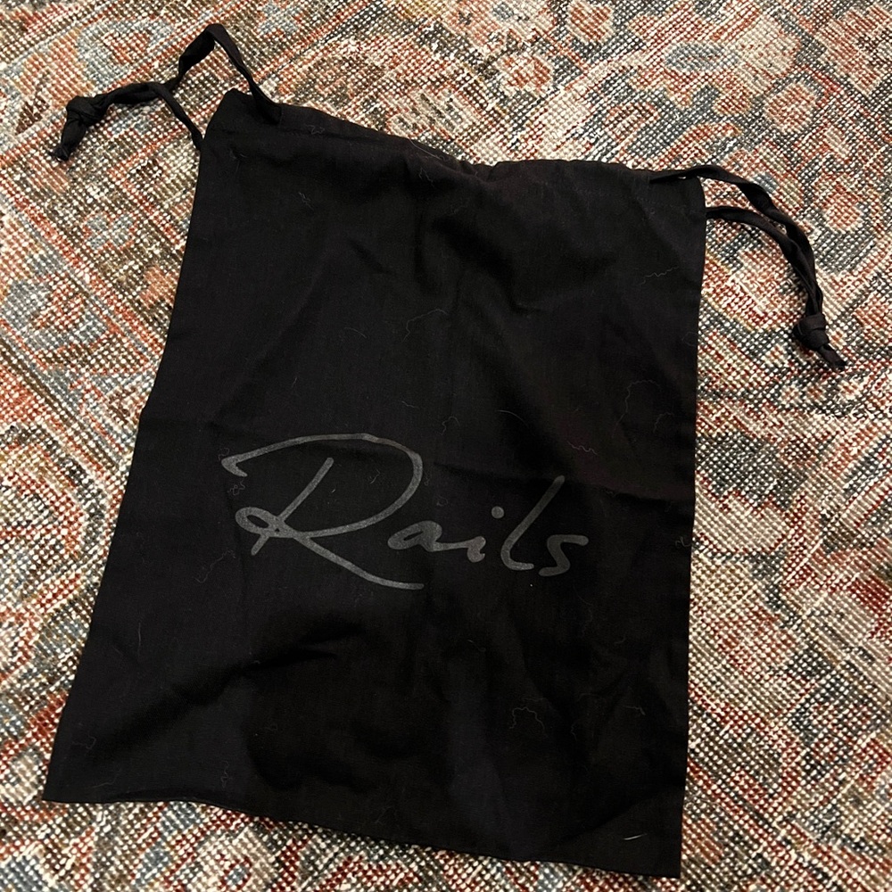🖤 Rails Black Garment & Shoe Dust Bag – OS | Travel & Closet Storage